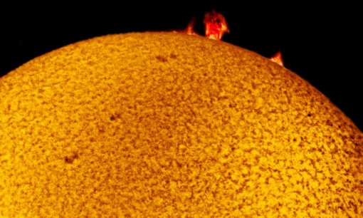 HA-Sonne am 12.11.2005